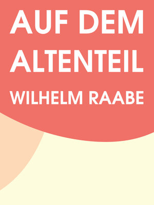 cover image of Auf dem Altenteil